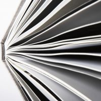 open book image used as a logo by David Brimble Book Production