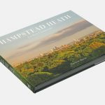 A double page spread from Hampstead Heath, London's Countryside, a completed book production project