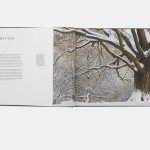 A double page spread from Hampstead Heath, London's Countryside, a completed book production project